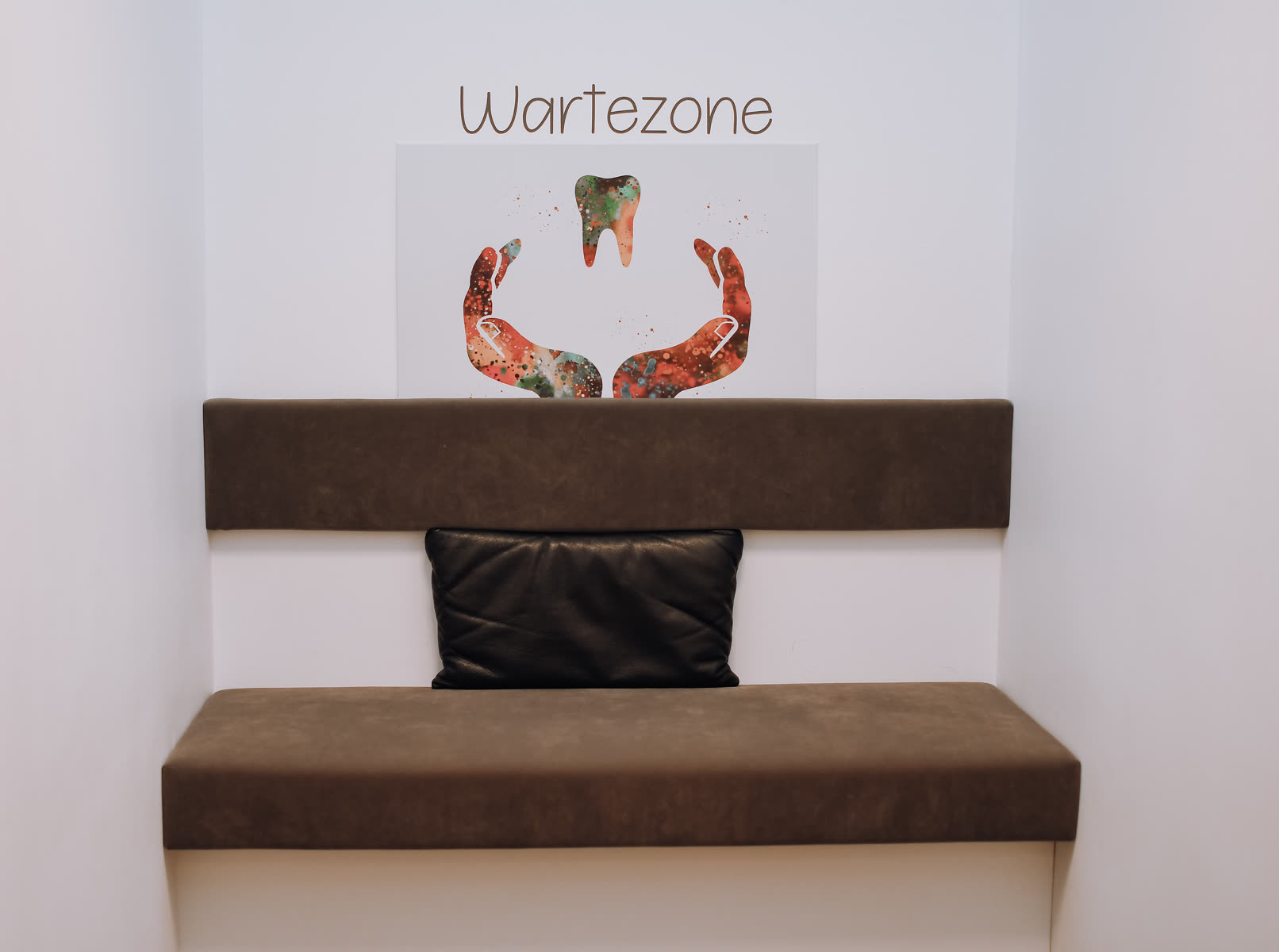 Waiting area of the practice